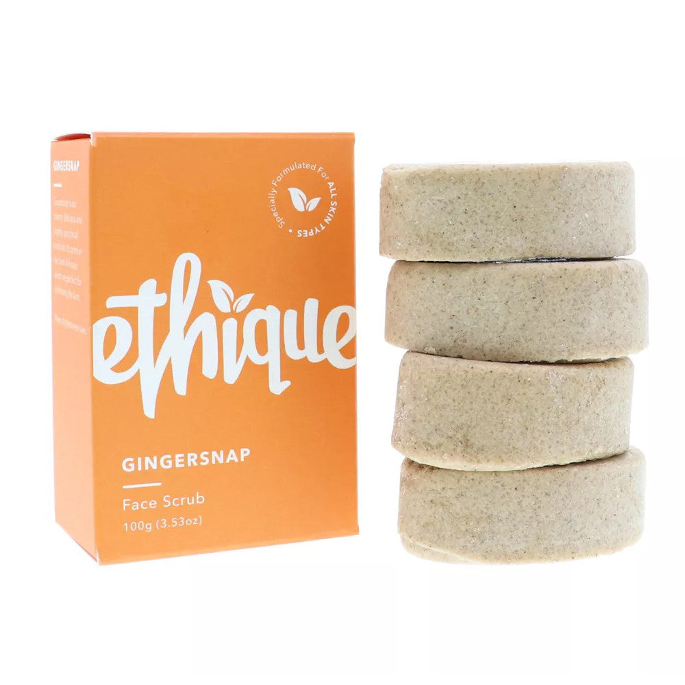 Ethique Face Scrub Bar, Gingersnap, 3.53 Oz